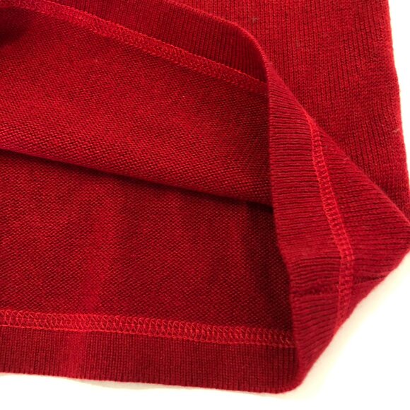 LT Sport Woman Silk Cashmere Red Sweater Vest Women Size 3X Crew Neck Pullover - Picture 5 of 12